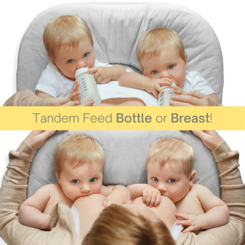 TwinGo Nursing Pillow | Breastfeeding pillow for twins