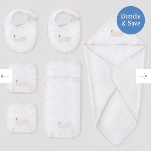Weezie Towel Baby Shower Bundle (7 pieces)