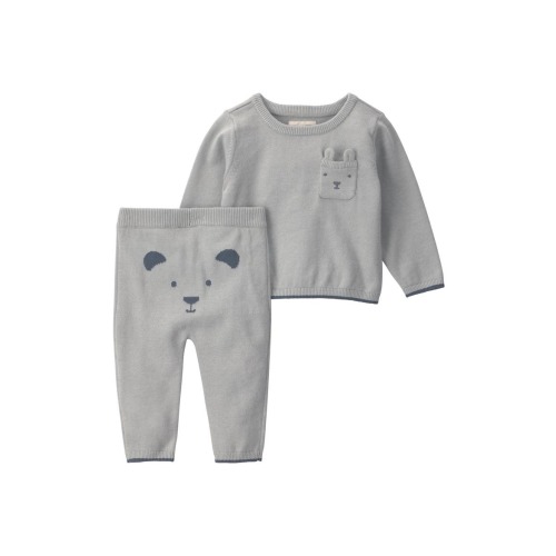 Kids' 2-Piece Organic Cotton Sweater & Pants Set