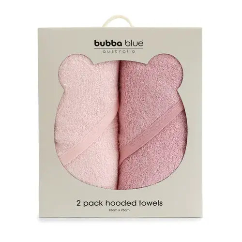 Bubba Blue Sundae Hooded Towel 2 Pack Cupcake | Baby Bunting AU