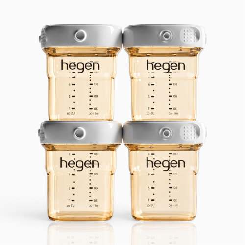 Hegen PPSU Breast Milk Storage - 150ml/5oz - 4-Pack