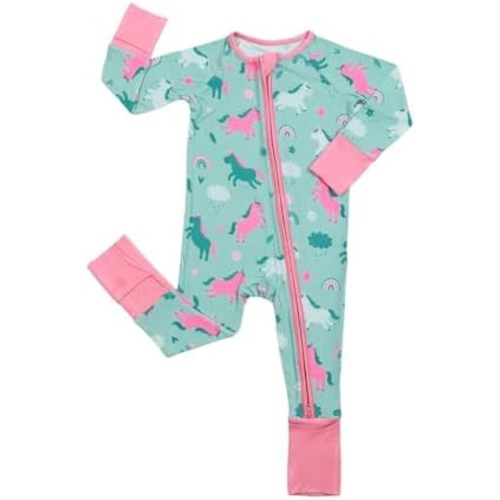 Bamboo Viscose Baby Pajamas - Infant One Piece Footless Romper Baby Boys Girls Jumpsuits Clothes