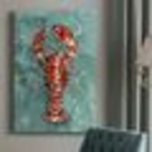 Aquatic Lobster I " Aquatic Lobster I " Size: 12" H x 8" W x 1" D