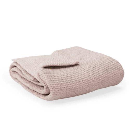 Organic Waffle Baby Blanket