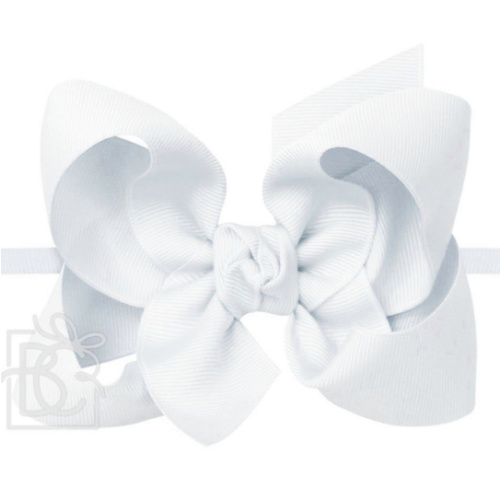 Satin Double Knot Bow on Clip
