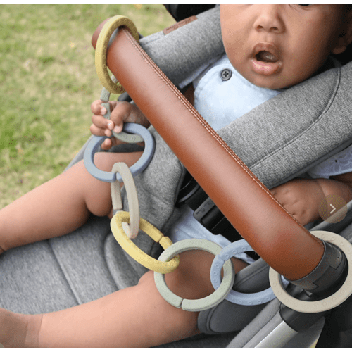 Chain Link Rings | Silicone Links Teether – Baby Bertie