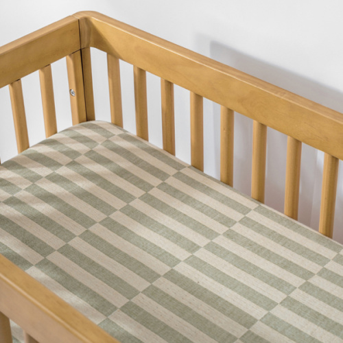 Babyletto All-Stages Bassinet Sheet in GOTS Certified Organic Muslin Cotton