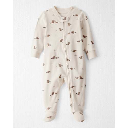 Baby Organic Cotton Sleep & Play Pajamas in Beaver Creek Print - Little Planet | Carter's