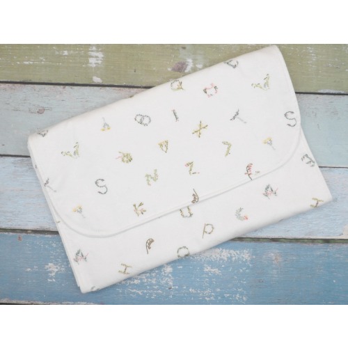 Changing Pad: Floral Alphabet