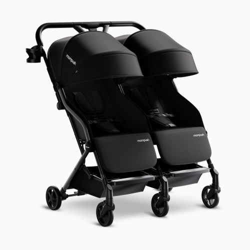 Mompush Lithe Double Stroller - Black