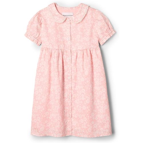 Amazon Essentials Baby-Girls Cotton Sateen Dress with Collar