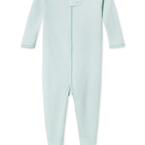 LAKE | Baby | Pima Cotton Pajamas | Parisian Green Baby Sleeper