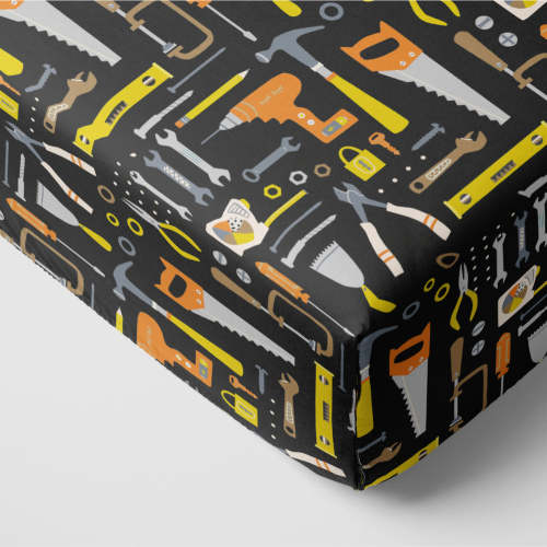 Little Builders Fitted Crib Sheet – Little Sleepies