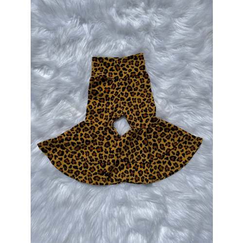 Cheetah Double Bell Bottoms