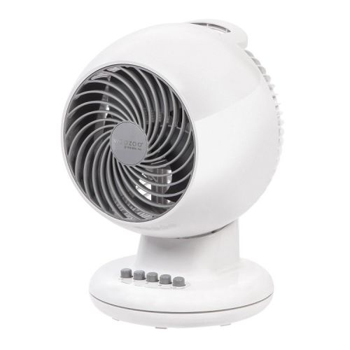 IRIS WOOZOO Oscillating Fan with Timer 3 Speed Settings