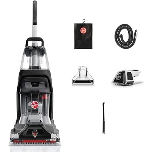 Hoover PowerScrub XL Pet Carpet Cleaner Machine for Carpet and Upholstery, Deep Cleaning Shampooer Machine with Multi-Purpose Tools, Powerful Suction, Pair with Hoover Cleaner Solution