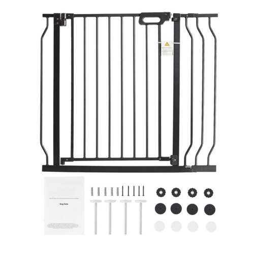 SKYSHALO Baby Gate Safety Stair Gate Dog Barrier Doorway - Adjustable Width from 29.5 to 39， Height 30
