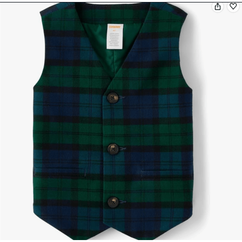Gymboree Boys and toddler dressy vest