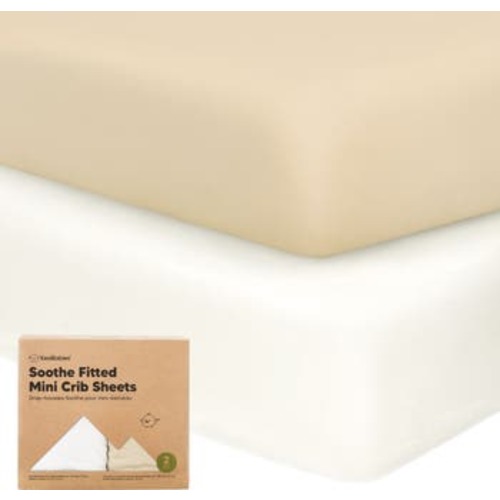Soothe Fitted Mini Crib Sheet