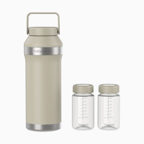 Baby Brezza 24-Hour Breastmilk Portable Cooler - Taupe, 20 Oz