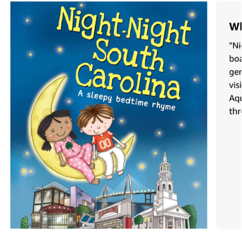 Night-Night South Carolina: A Bedtime Board Book of South Carolina Landmarks
