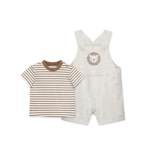 Little Me baby-boys 2-piece Tee Shirt and Shortall Set