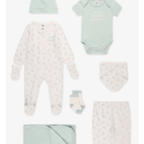 Ensemble de naissance 8 morceaux - Bébé – Aubainerie