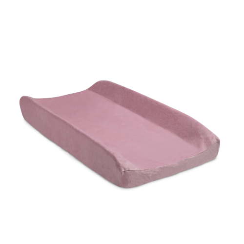 Delta Children Contoured Changing Pad with Plush Cover, Pink