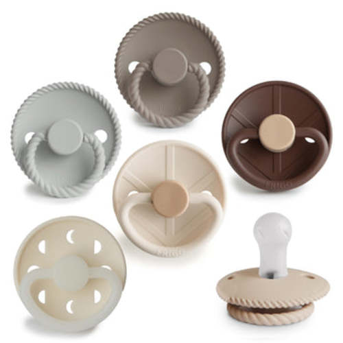 FRIGG Silicone Pacifier 6-Pack – Mushie