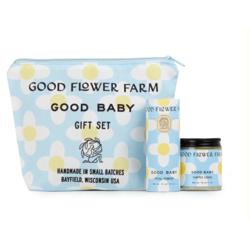Good Baby Gift Set - Herbal Diaper Cream & Powder | Good Flower Farm