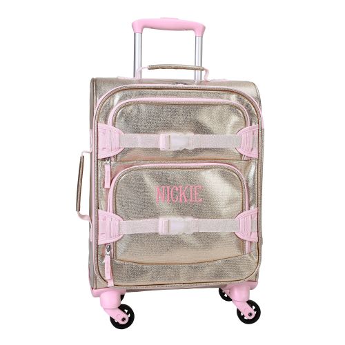 Mackenzie Metallic Gold Ultimate Luggage | Pottery Barn Kids