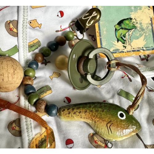Fishing Lure Pacifier Clip - Etsy