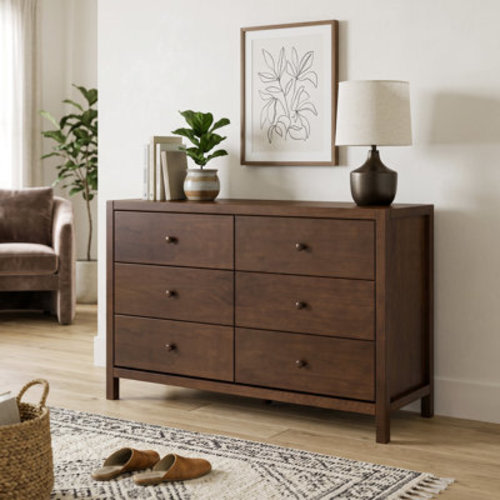 Latitude Run® Six Drawer Dresser | Wayfair
