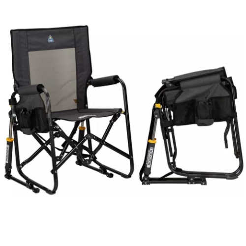 GCI Outdoor Stowaway Rocker | Dick's Sporting Goods-Black