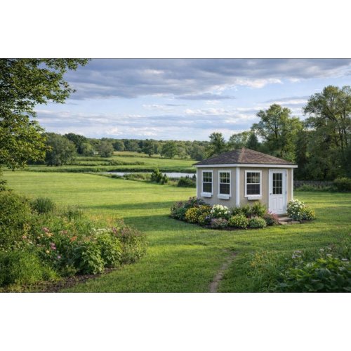 Shed happens castle play structure