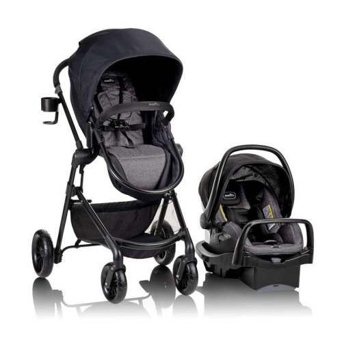 New Evenflo Pivot Modular Travel System (Casual Gray)