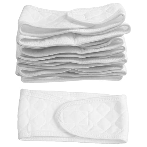 Healifty 10Pcs Infant Belly Bands Baby Belly Button Band Cotton Infant Abdomen Umbilical Cord Newborn Waist Support Band Navel Warm Cover