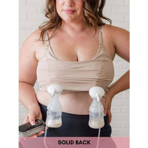 [SOLID BACK] Amelia Pumping & Nursing Crop Cami