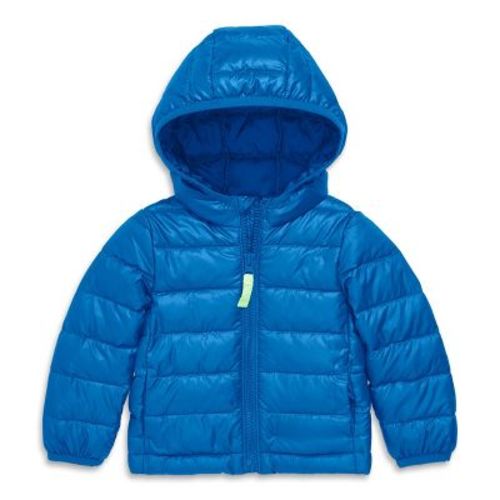 Primary Baby Lightweight Puffer Jacket in Blueberry Size 3-6 Months