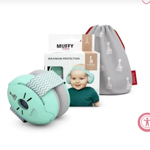 Vulli Alpine Muffy Baby - Sophie La Girafe Earmuff | MacroBaby