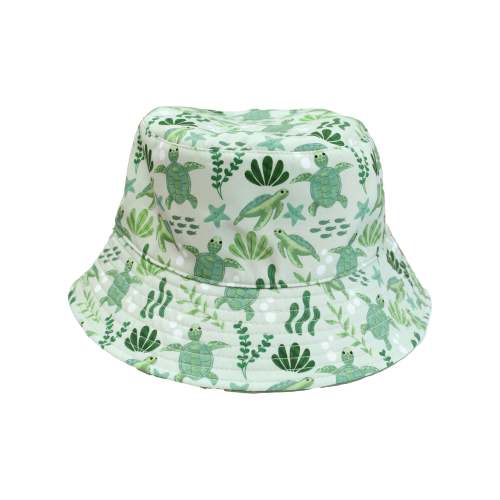 Save the Sea Turtles and Lucky Green Reversible Bucket Hat – Emerson and Friends