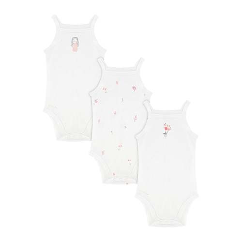 Aime Child Girls 3pk Onesies