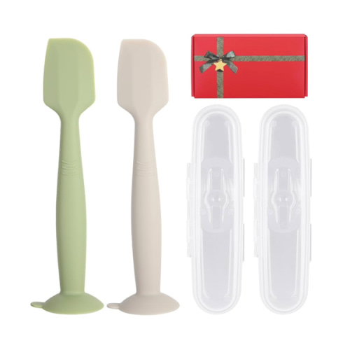 Baby Diaper Cream Spatula with Case,2 Large Diaper Spatula with 2 Travel Case 1 Gift Box,Soft Butt Paste Spatula Baby Butt Spatula,Diaper Cream Applicator Diaper Rash Spatula Brush