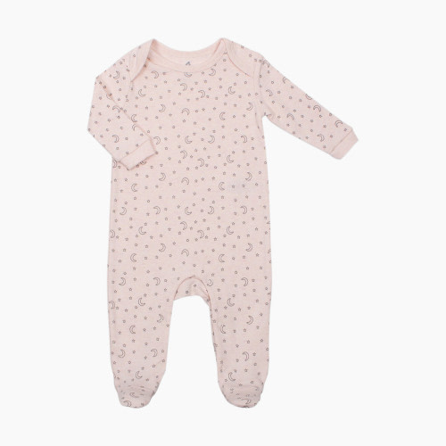 Snugabye Sleeper With Snaps - Pink, 0-3M