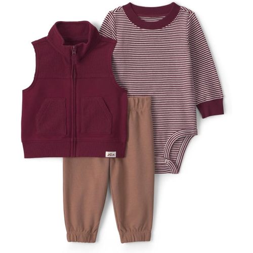 Carter's Baby Boys' 3-piece Bodysuit Pant Sets