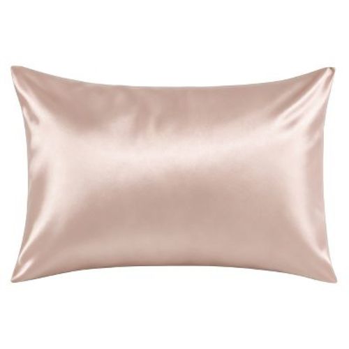 100% Mulberry Silk Zippered Pillowcase, Both Sides 19 Momme Natural Silk Pillow Cover for Hair and Skin - NTBAY
