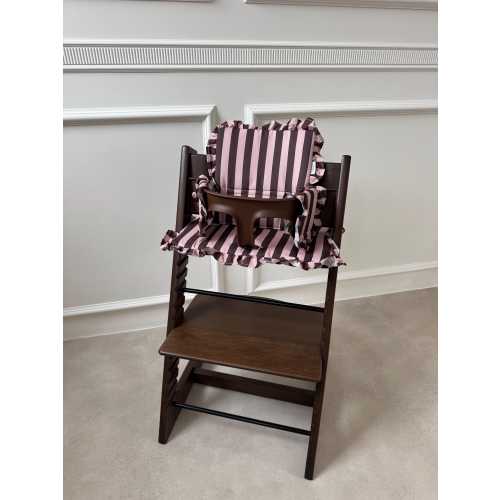 Blush Cocoa Ruffle | Cushion For The Stokke Tripp Trap