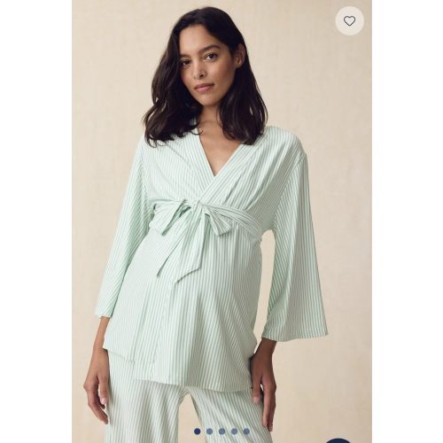 LAKE | Women | DreamModal® Pajamas | Fog Maternity Kimono Bundle