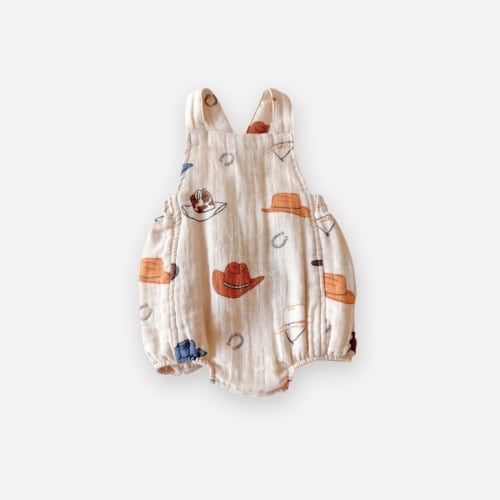 Western Muslin Retro Sunsuit