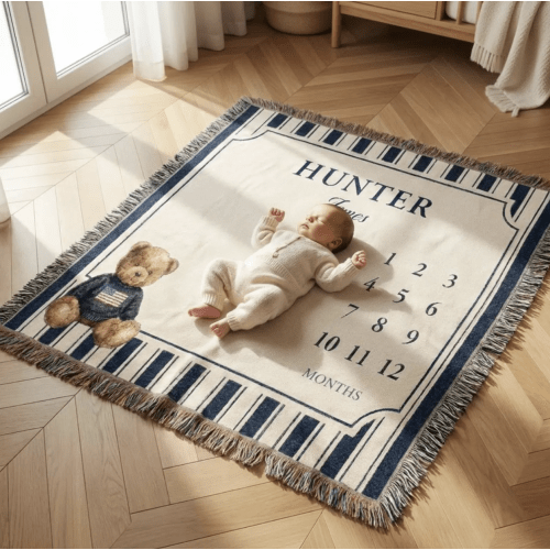 Baby Milestone Blanket
"Tucker David"